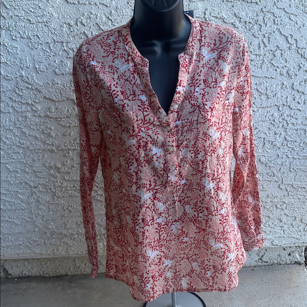Old Navy long-sleeve cotton blouse, size small-new, with a tag. - Picture 15 of 17